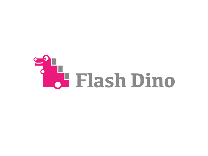 Flash Dino Logo, Siglă, Marcă