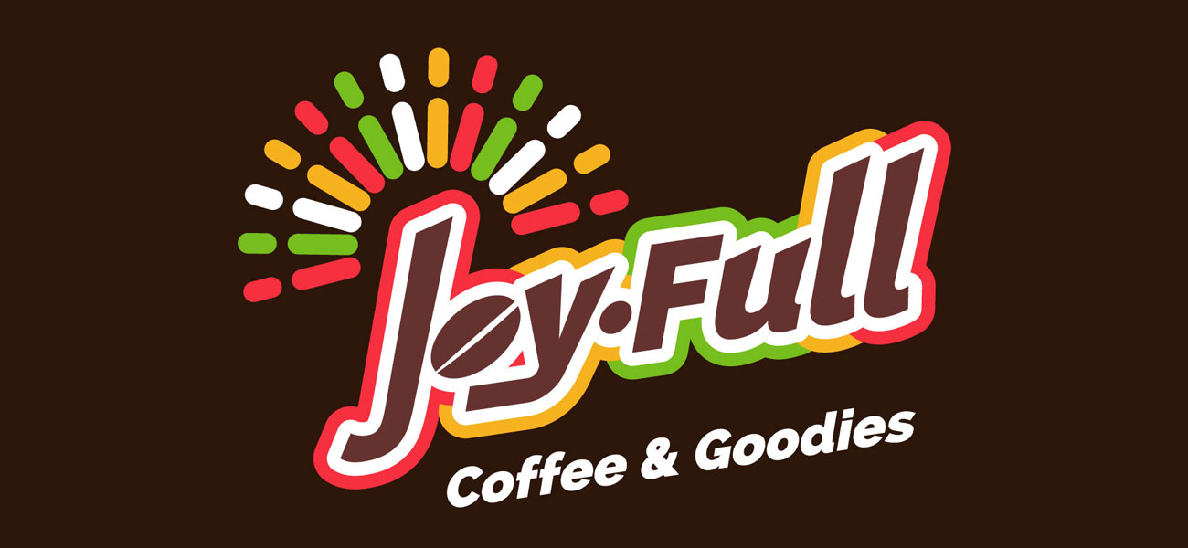 JoyFull Coffee Logo by Brandia identitate vizuală
